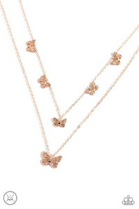 N587 Butterfly Beacon - Rose Gold