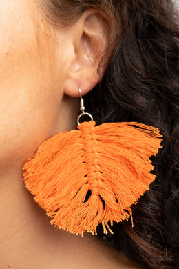 E039 Macrame Mamba - Orange