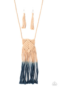 N208 Look At MACRAME Now - Blue